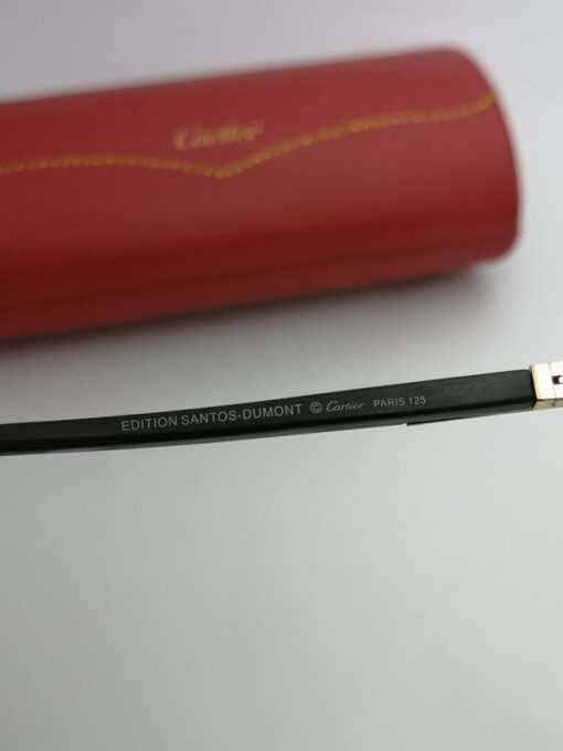 عینک آفتابی مردانه کارتیر  مدل CARTIER EDITION SANTOS-DUMOT - Image 5