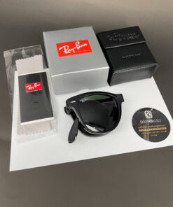 عینک آفتابی ریبن مدل Ray ban FOLDING WAYFARER RB4105 سایز 54 تاشو