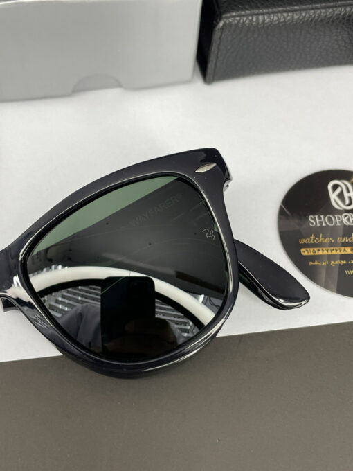 عینک آفتابی ریبن مدل Ray ban FOLDING WAYFARER RB4105  سایز 54 تاشو - Image 3