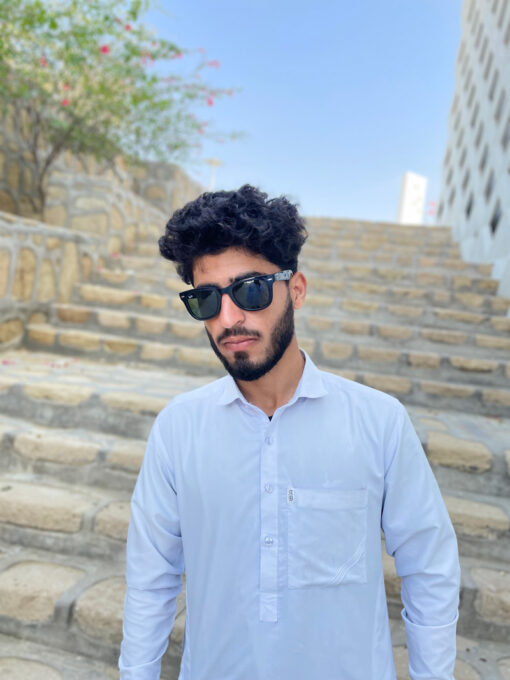 عینک آفتابی ریبن مدل Ray ban FOLDING WAYFARER RB4105  سایز 54 تاشو - Image 11